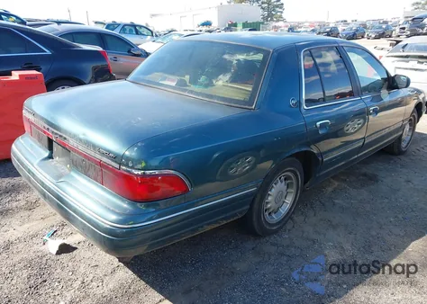 1996 Mercury Grand Marquis Ls/Bayshore из США, поврежденный, VIN 2MELM75W5TX628812